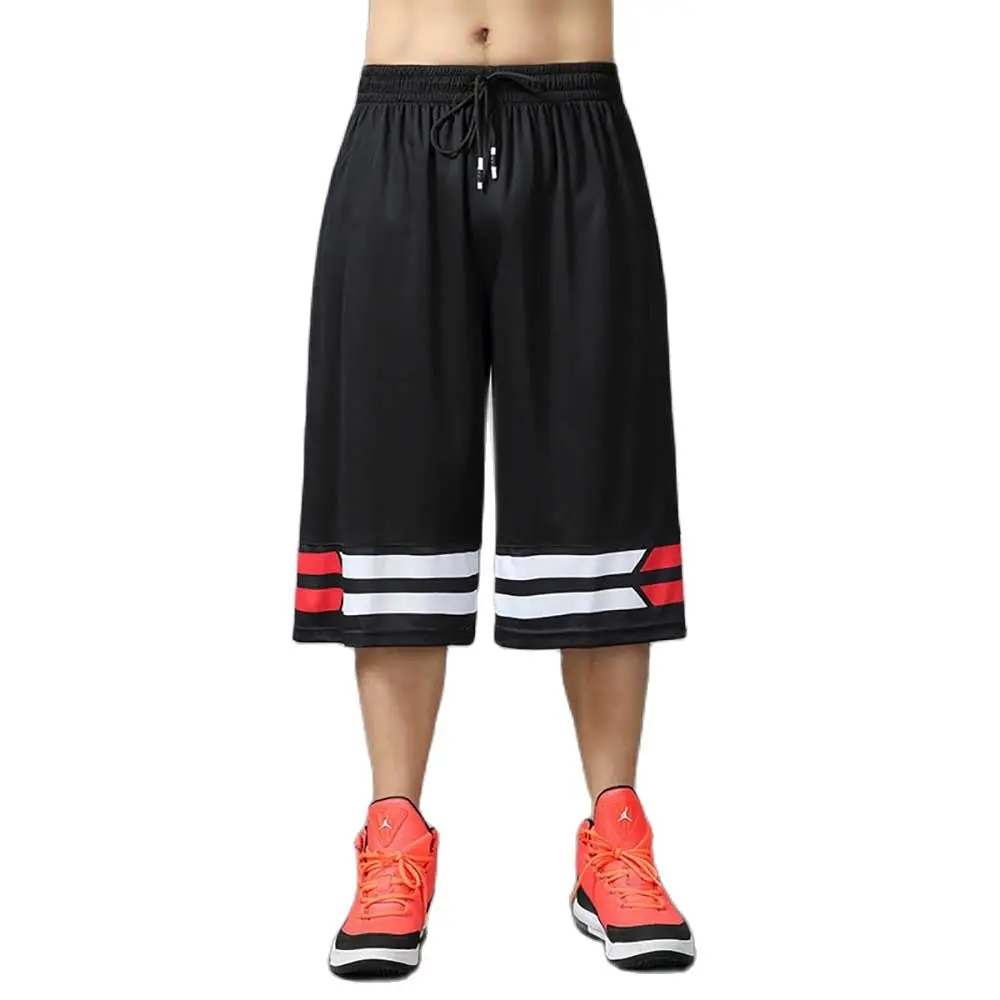 Summer Fashion Sportswear Shorts Men's Casual Loose Baggy Straight Boardshorts Streetwear Hiphop Harem Clothing