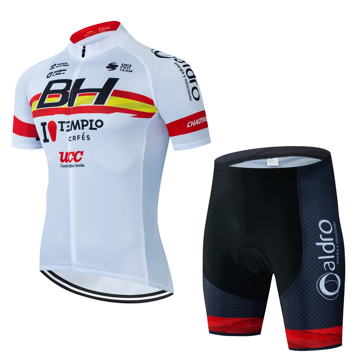 Description Picture 5 of item2024 Coloma Team Cycling Jersey Set Mens BH Short Sleeve Clothing Road Bike Shirts Suit Bicycle Bib Shorts MTB Maillot