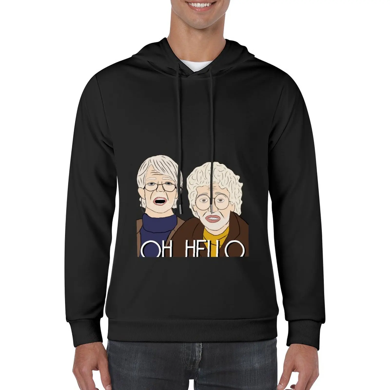 

New Oh, Hello Pullover Hoodie autumn new products men clothes blouse japanese hoodie