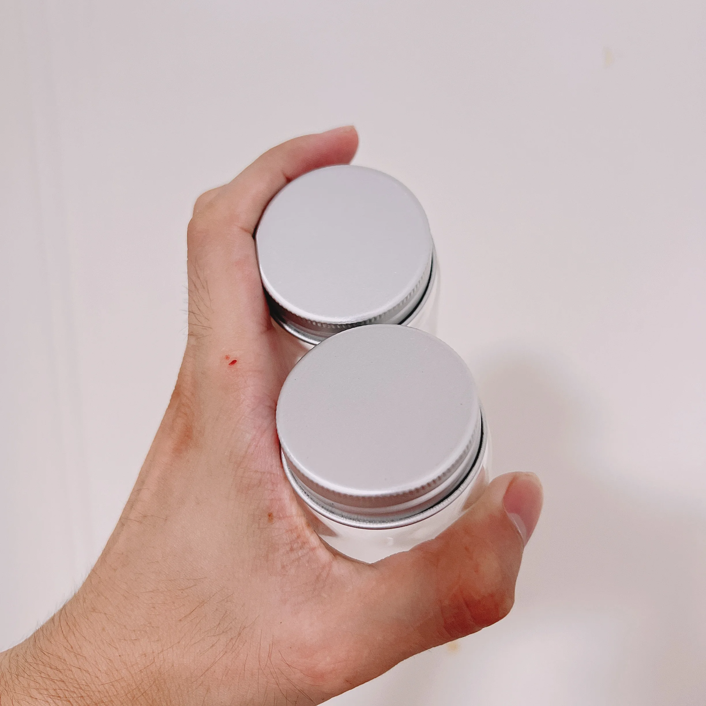 Mini Glass Jars with Caps 2