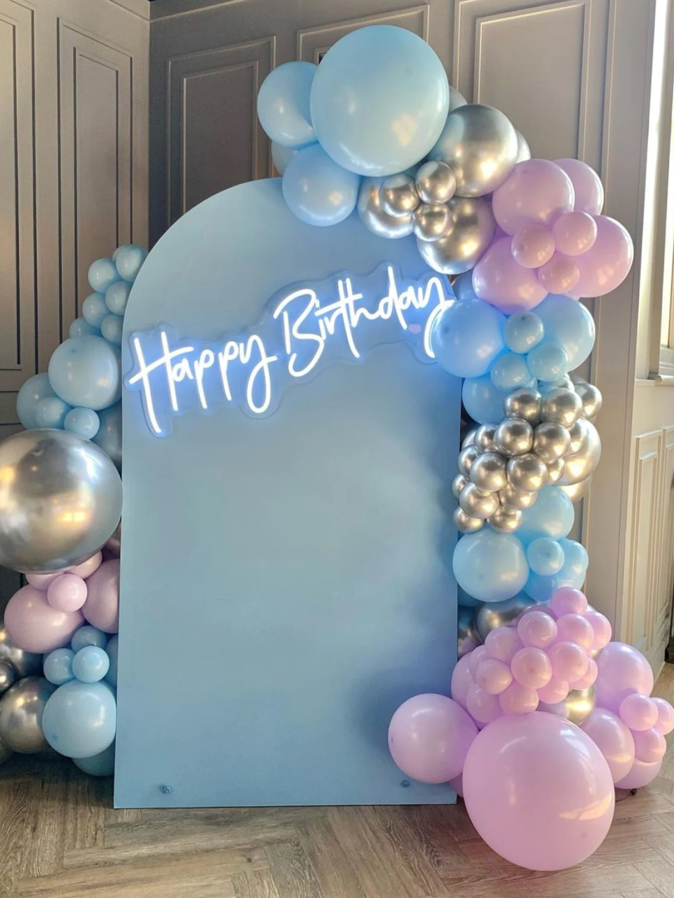 

115Pcs Balloon Garland kit mermaid blue purple Baby Shower Wedding Birthday Background Arrangement Decoration