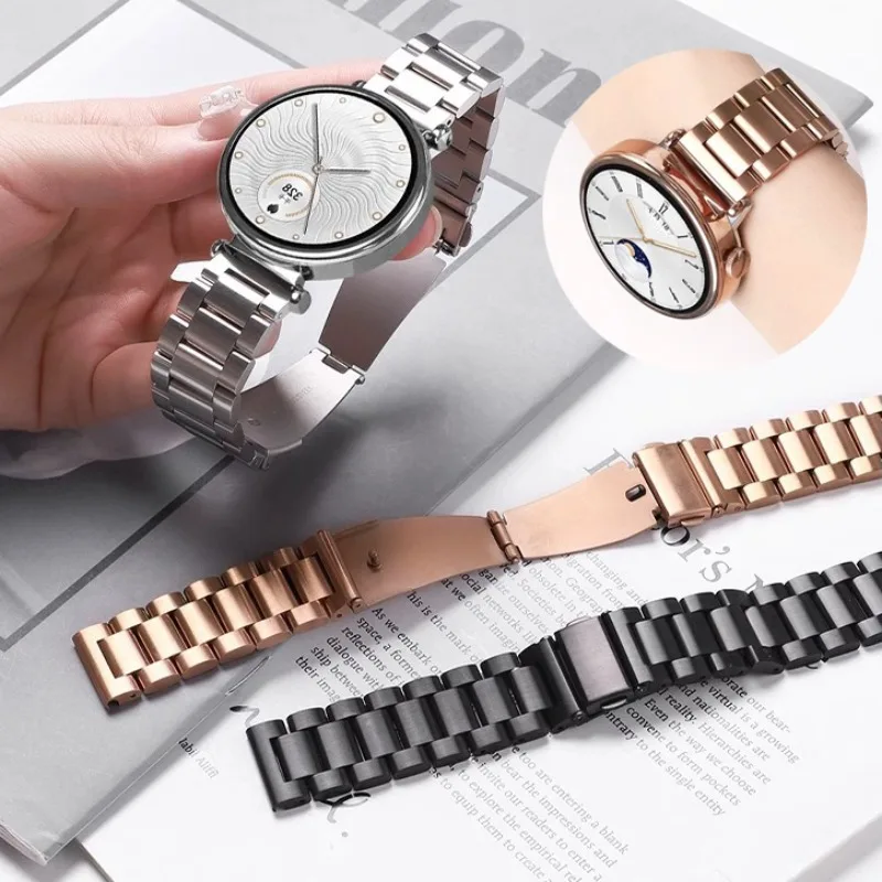 18mm Premium Metal Watch Strap - Elegant and Durable Design