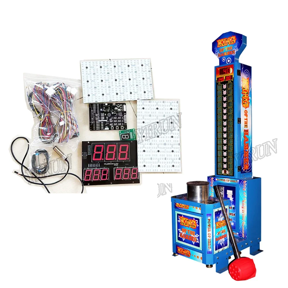 

Coin Operated Coin Pusher Arcade Game Machines Hammer Punch and Boxing Hammer Hitting Game for Sale