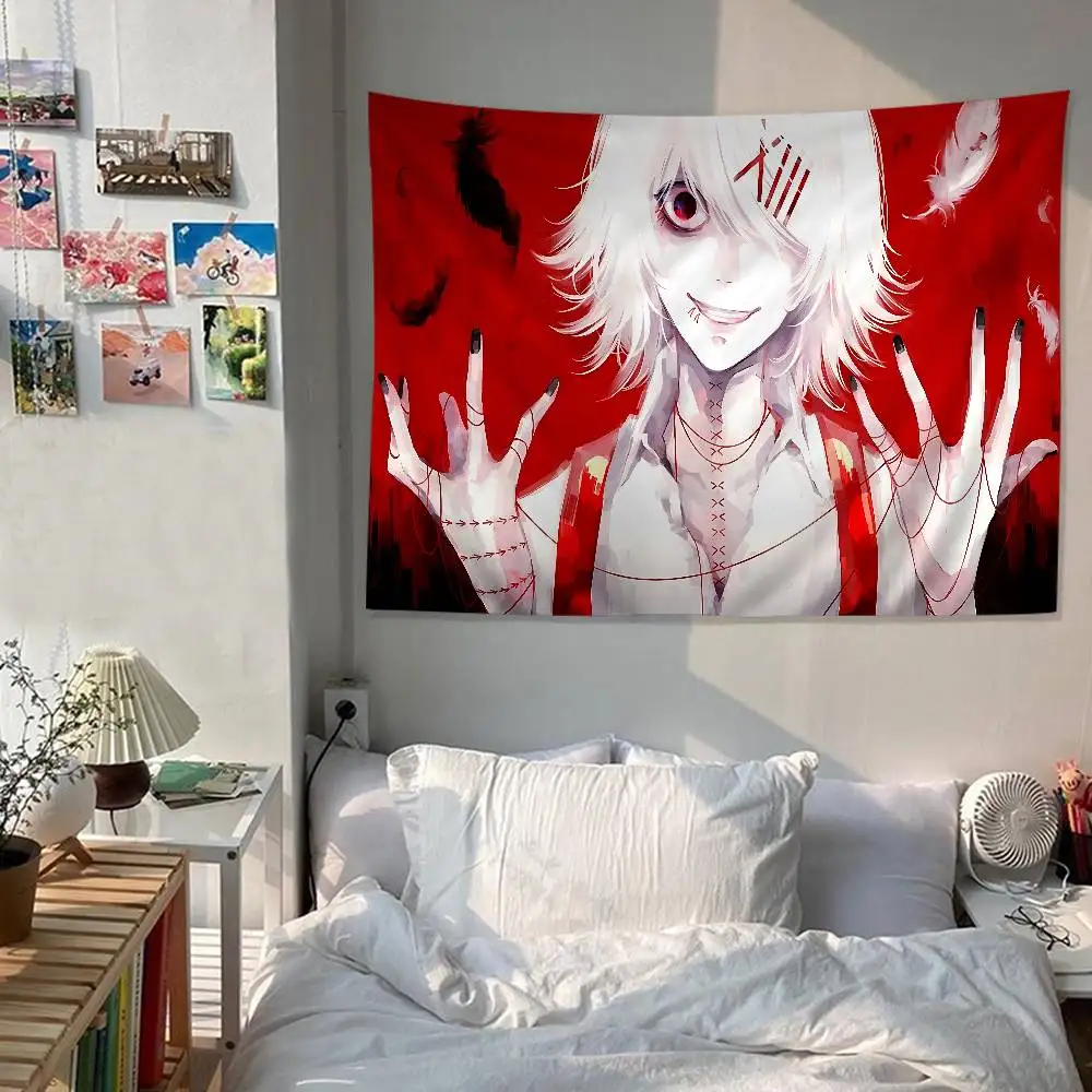 Tokyo Ghoul Anime Tapestry - Bohemian Home Decor & Divination Accent