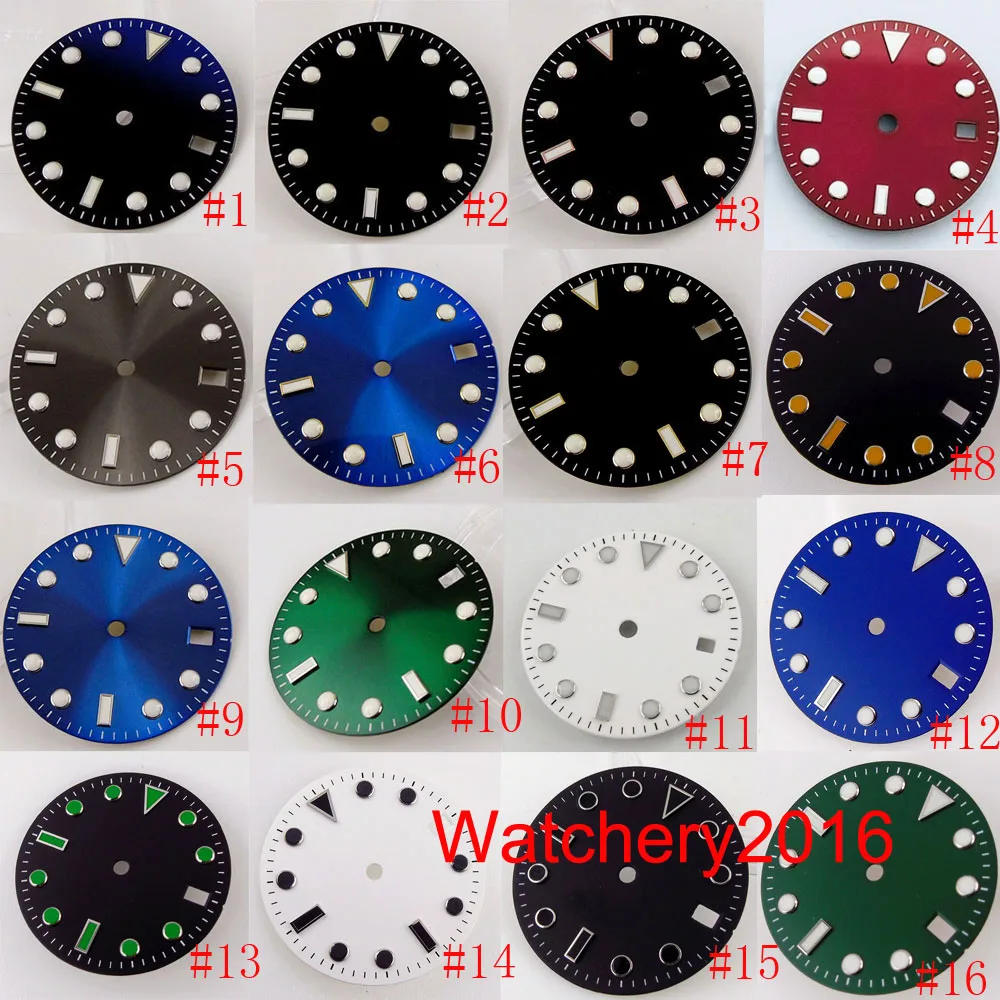 Циферблат для часов Sunburst 28 5 мм цвета розового золота подходит NH35 NH35A Miyota DG