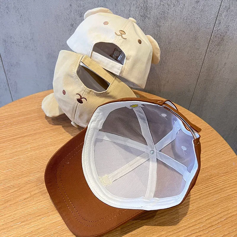 Casquette De Baseball Enfant AIDIER – Coton Respirant, UPF 50+, Réglable, Motifs Mignons, Pour 2-4 Ans Et 4-8 Ans