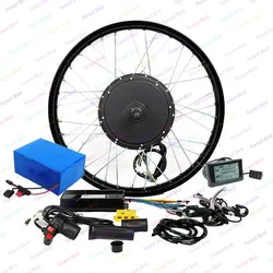Brushless High Power Electric Bike Kit 3000W 5000W Electric Bike Bicycle Conversion Kit Cycling Fitting High Quality Hot Selling