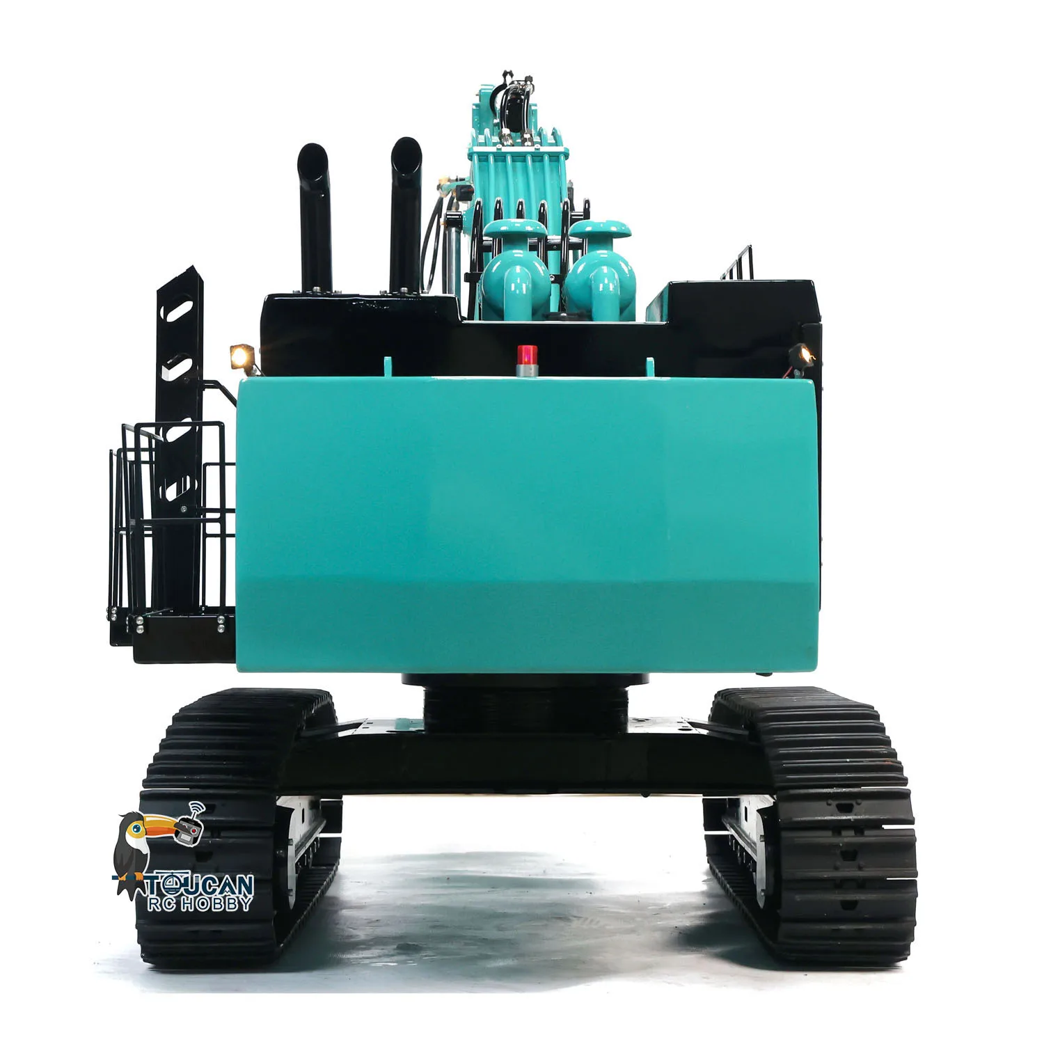 New 1/8 Scale PC1250 Huge RC Metal Hydraulic Heavy Excavator Construction Vehicle Light Machine Finished Car Trucks Vehicle Toys 5