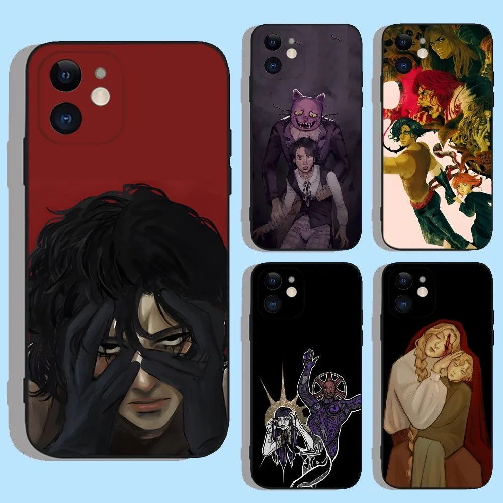 Чехол для телефона с игрой страх и голод для Apple iPhone 15,14,13,12,11,XS,XR,X,8,7,Pro,Max,Plus, черный силиконовый мини-Чехол