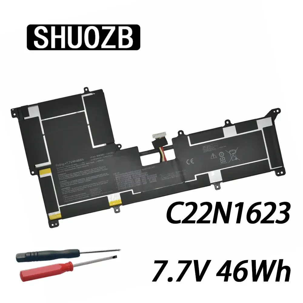 SHUOZB C22N1623 Аккумулятор для ноутбука Asus ZenBook 3 Deluxe UX490U UX490UA UX490UA-BE033T 0B200-02400100 ZENBOOK3V 7,7 V 46Wh