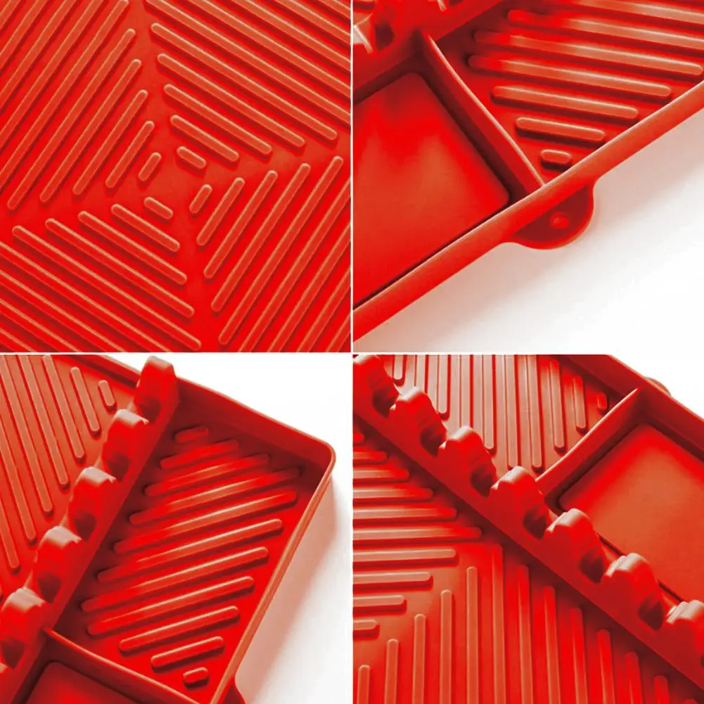 

Heatproof Spatula Pad Heat Resistant Silicone Grill Side Shelf Mat for Blackstone Bbq Grill with Spill Resistant for Multiple