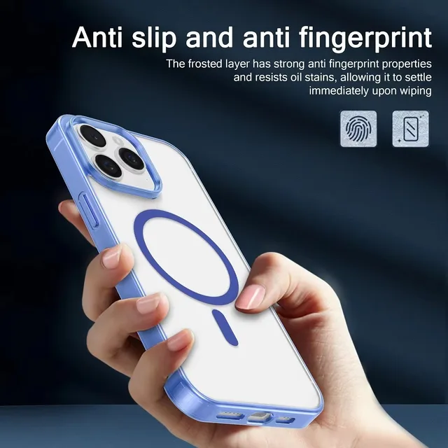 iPhone Clear Magnetic Case Anti-Fingerprint 4