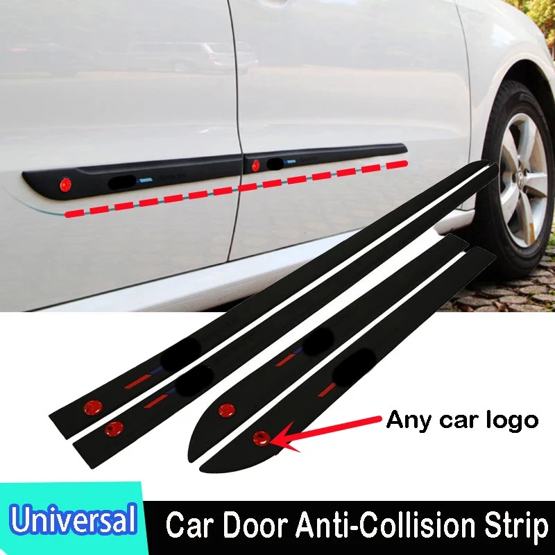 4pcs For Infiniti Opel Mokka Corsa Toyota Corolla Ford Focus Alfa vw Car Door Anti-collision Strip Edge Guard protector Decorati