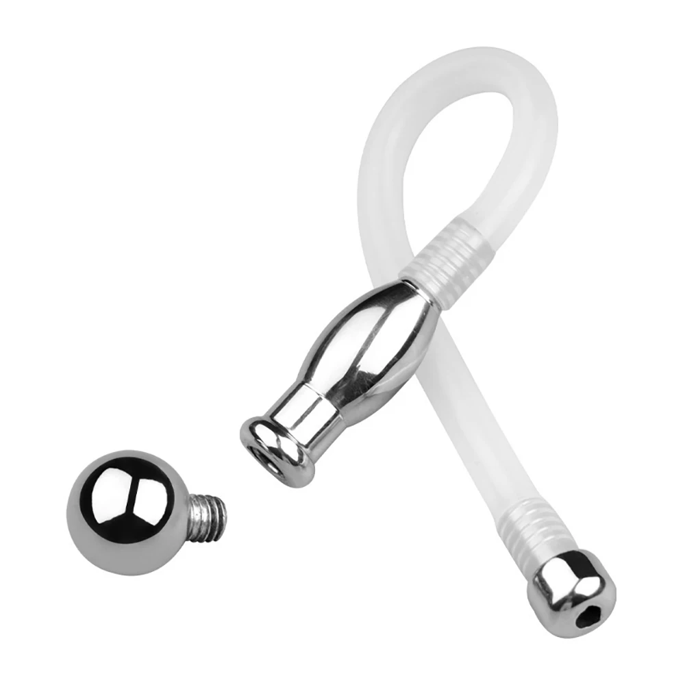 Male Chastity Device Urethra Catheter Penis Plug Urethral Stretcher Catheter Dilator Cock Cage SM Sex Toys For Men urethral dilator silicone urethral dilator