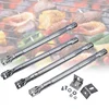 4pcs Scalable BBQ Gas Grill Tube Burners Adjustable 30-45cm Replaced Stainless Steel Tool Universal Replacement Home 1