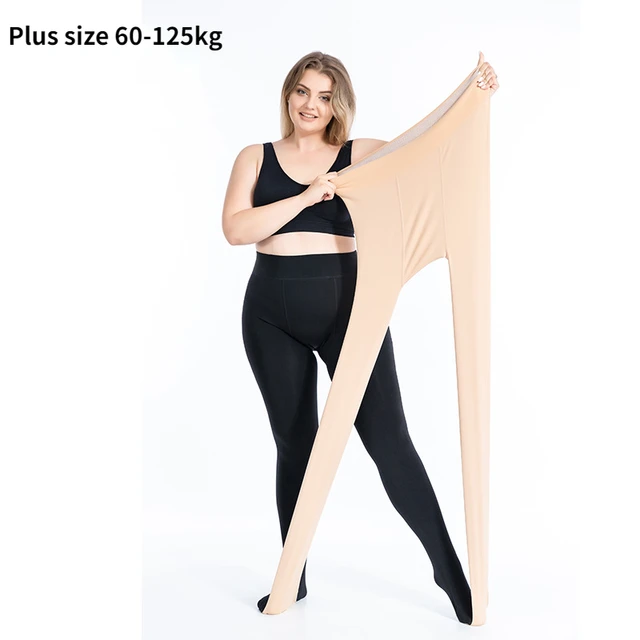 Plus Thermal Tights | Thermal Pantyhose Woman | Hosiery | Pant - Leggings Women - Aliexpress