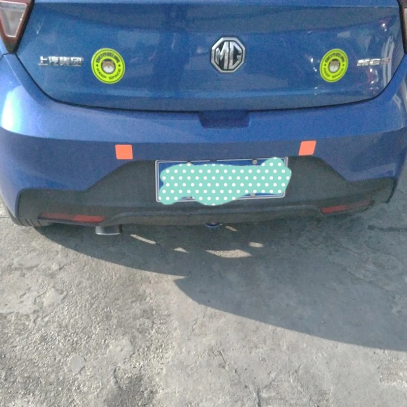 1Pcs η ƿ   ÷ Tailpipe ÷  MG 3 MG3 2010-2017 ڵ ĸ  񱸸 ڵ ׼