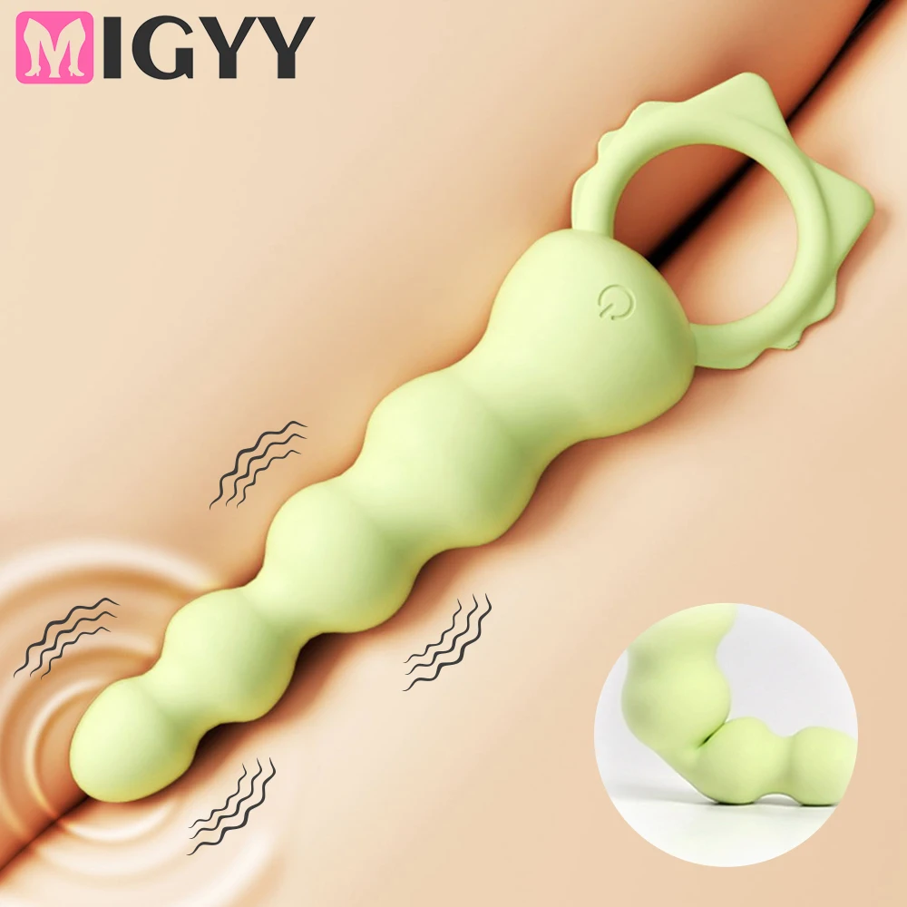 10-geschwindigkeit Anal Plug Vibrator Anal Perlen Prostata Massage Butt Plug Stimulator USB Ladung Vibratoren Sex Spielzeug Für Männer Frauen 1
