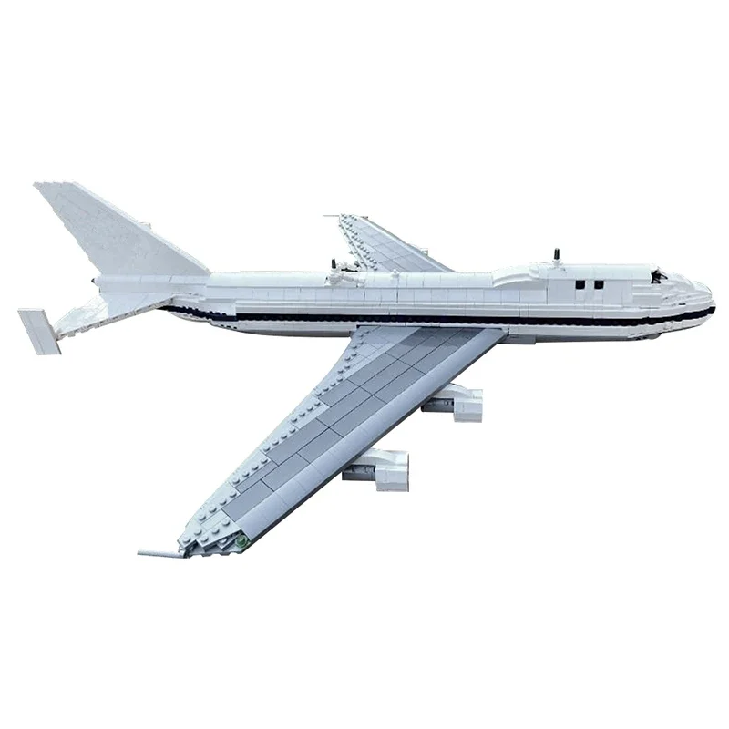 Moc Boeing 747 Shuttle Carrier Aircraft Iconic Space Shuttle Building Block Set 1583 Pcs Mattoni Giocattoli Per Regali Per Bambini