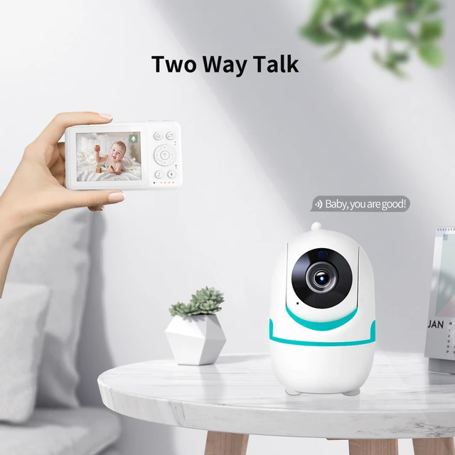 Wifi Baby Monitor Babyphone Video Baby Camera Bebe Nanny HD 5 Inch LCD  Mobile Phone APP Control PTZ Lullabies For New Born - AliExpress