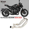 For HONDA CB1000R CB1000R CB1000 R 2019 - 2023 Motorcycle Full System Exhaust Espace Front Mid Link Pipe Connect 50.8mm Muffler