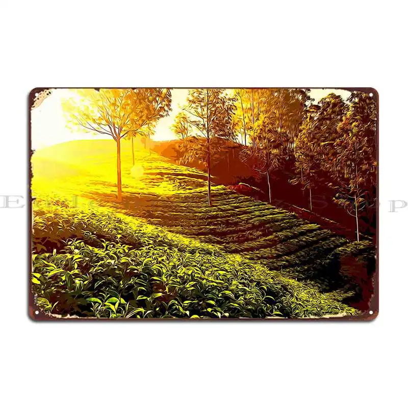 

Tea Poster Metal Plaque Club Vintage Customize Wall Decor Cinema Tin Sign Poster