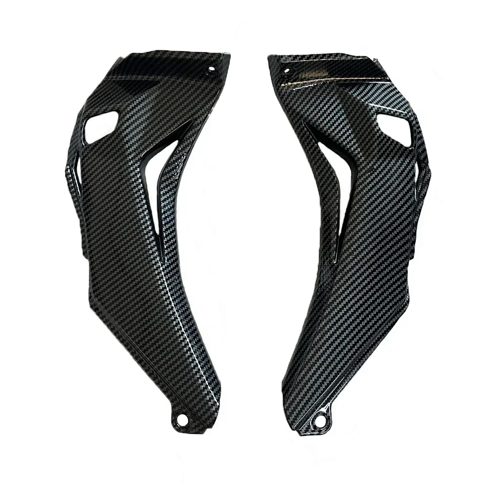 Carbon Fiber Gas Tank Cover Protector – Gloss – For Kawasaki ZX-10R ZX10R 2011-2017