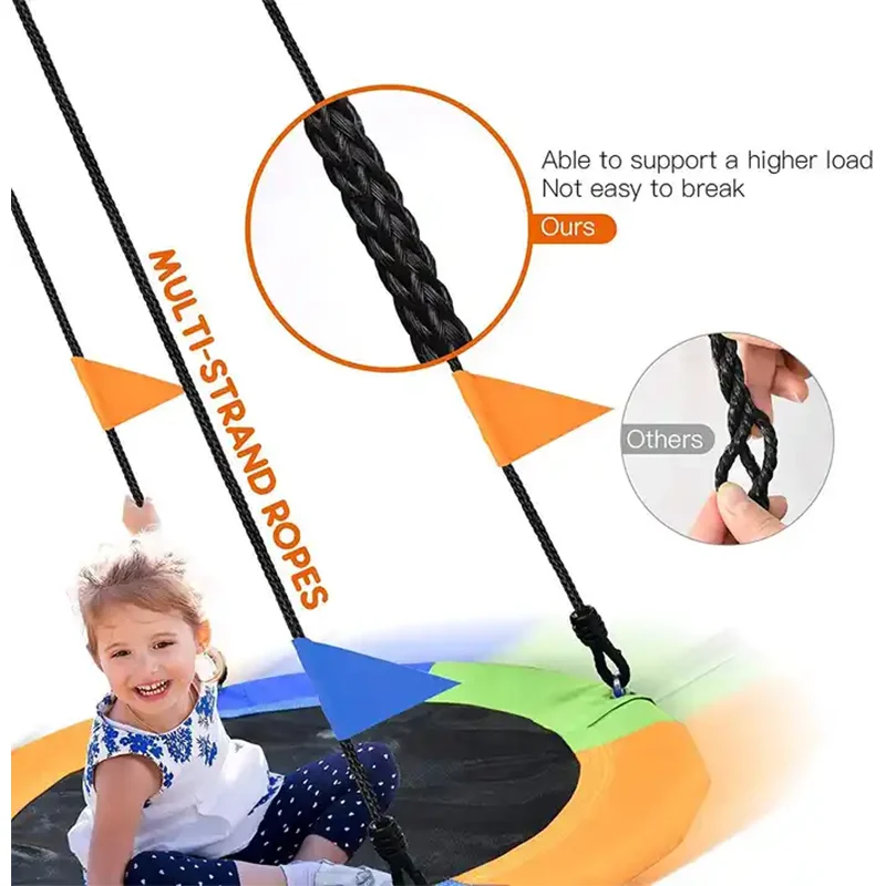 Outdoor Garden Hammock Indoor Suspended Swing kids swing seat baby swing For Kid Children's Hanging Baby Therapy Swing Hammock Rocking Chair