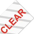 Red on Clear
