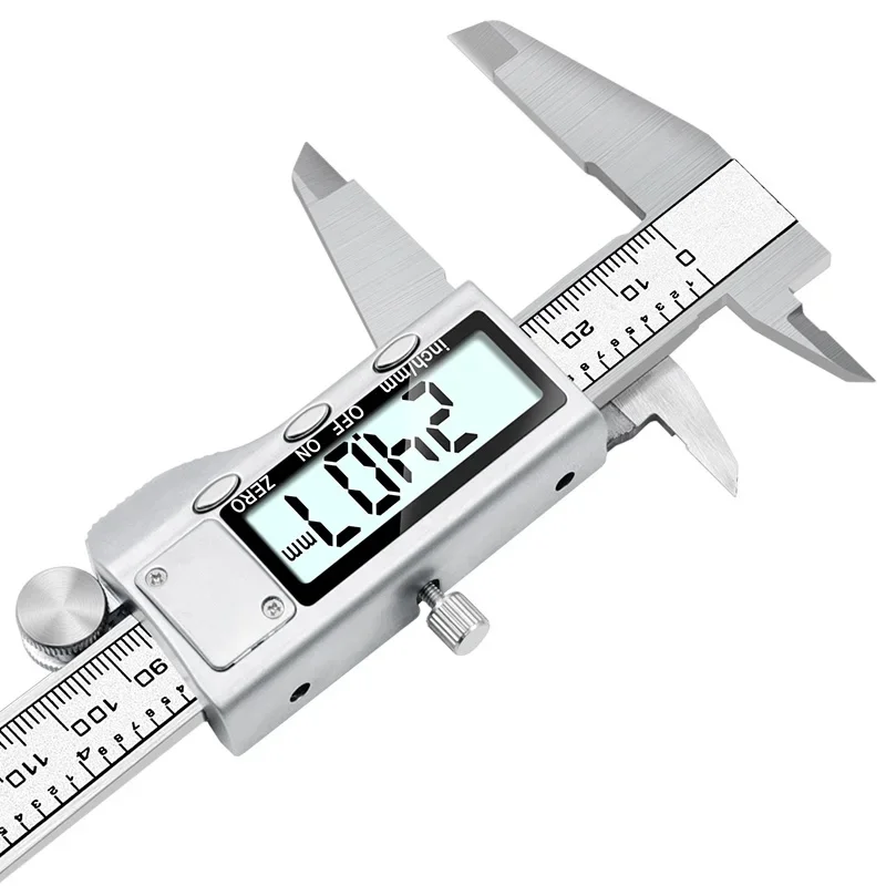 150mm 디지털 깊이 측정기 | 산업용 스테인리스 스틸 다이 룰러 | 고정밀 전자식 버니어 게이지