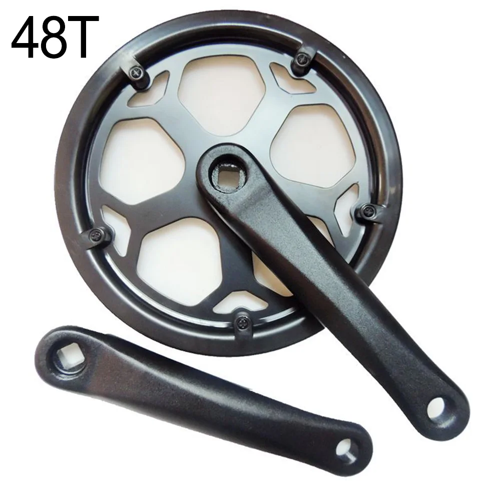 Vierkantloch-Kurbelgarnitur 170 mm mit 48T 40T 52T Kettenblättern, perfekt für verschiedene Fahrräder, einschließlich Elektro- und Fixies – Detail 33