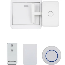 Smart Wireless Remote Light Switch with USB Rechargeable Automatic Button Pusher - China Mainland (A button and switch)