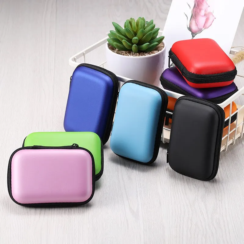 EVA Earphone Storage Bag Data Cable Packaging Box Multifunctional Pressure Resistant Bluetooth