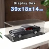 Acrylic display box for lego 10304 display case for Camaro Z28 building block dustproof clear model car storage box 39x18x14cm 1