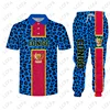 Democratic Republic Of The Congo Flag 3D Print Leopard Sweatshirt Unisex Casual Pullover Tracksuit Men  Men Clothes Sport Jersey 3