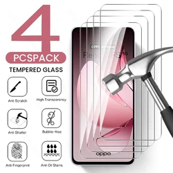 4-Pack 9H Clear Crystal Screen Protectors for Reno13 FS 5G (4Pieces)
