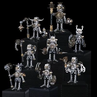 Mechanical Saints 3D Metal Puzzle Blind Box Steampunk Assembled Models DIY Trendy Handicraft Gifts Jigsaw Puzzle Toys for Kids 1