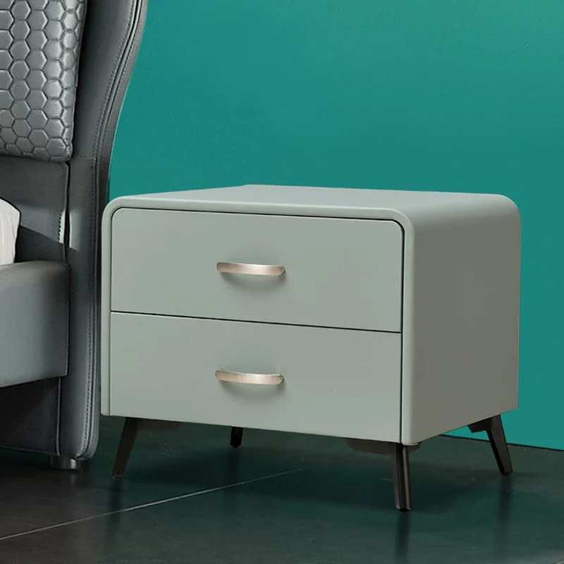 

Cute Drawers Wooden Nightstands Small Minimalist Organizer Bedside Table Simple Handle Storage Mobilier Maison Home Furniture