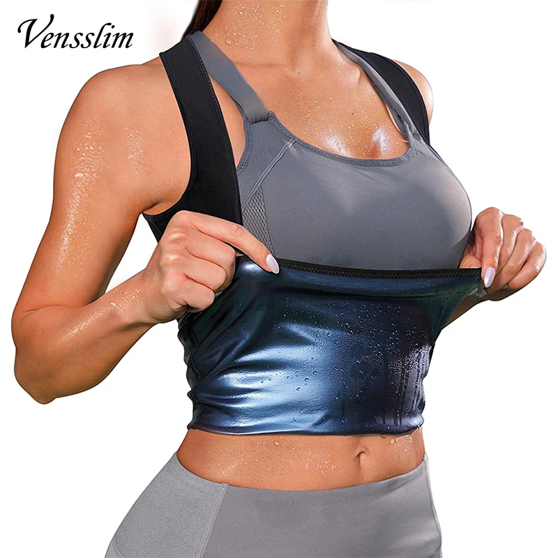 Sauna Vest for Women Heat Trapping Sweat Slimming Waist Trainer