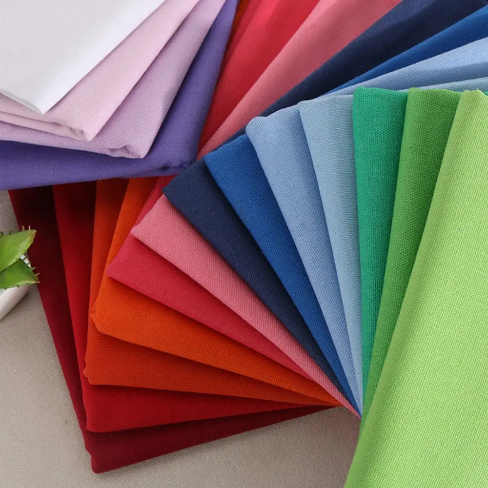 Chainho,Dyed Polyester-Cotton Canvas Fabric,Plain Weave,DIY Sewing & Quilting Material,Tablecloth,Cushion,Bag,Tent Cloth,25CF2