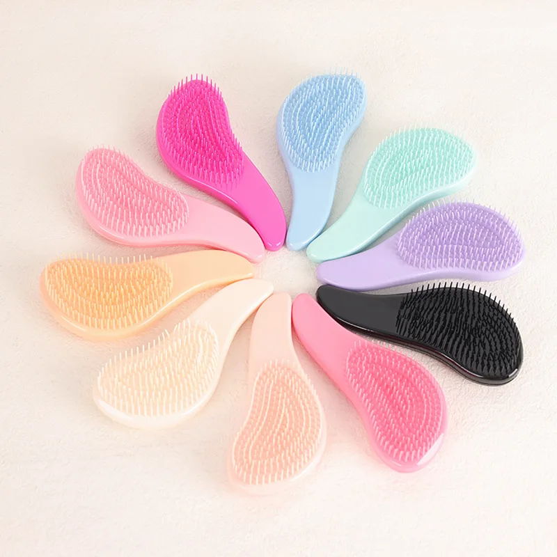 Hot Sale Magic Handle Comb Anti Static Massage Hair Brush Tangle Detangle Shower Massage Hairbrush Comb Salon Hair Styling Tool 1pc original hair brush magic hair comb detangling hair brush detangle lice massage comb women tangle hairdressing salon