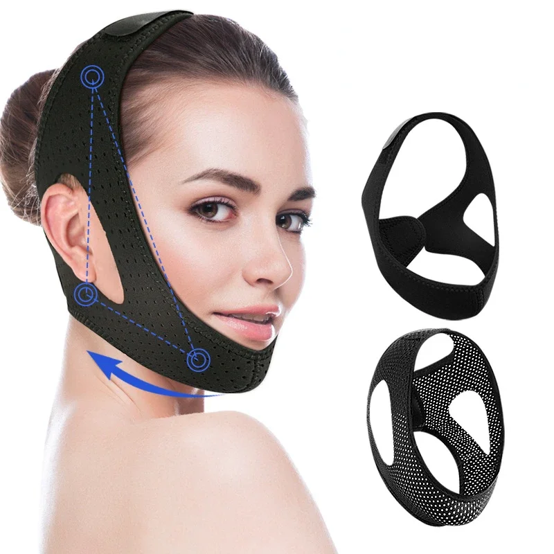 Anti Snore Belt Stop Snoring Chin Strap Woman Man Night Sleeping Support Aid Tools Snoring Protection Jaw Bandage Health Care