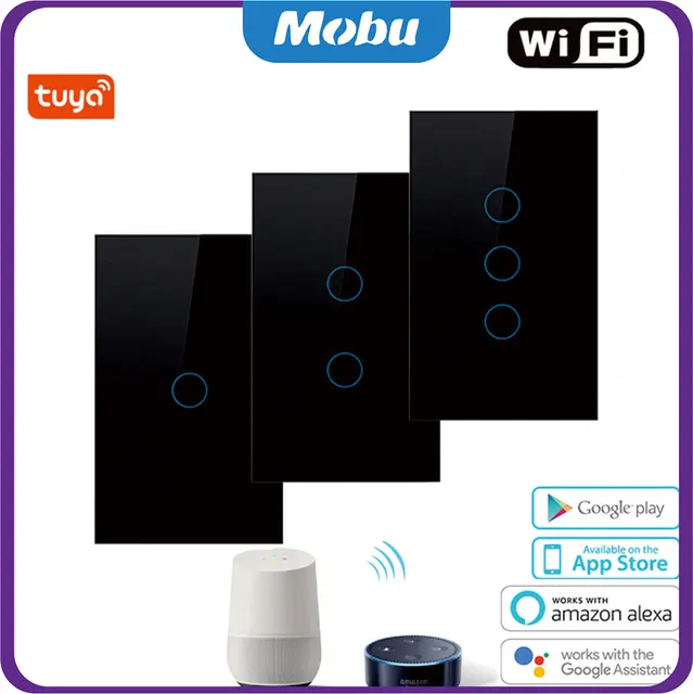 투야 스마트 조명 벽부형 스위치: 집을 스마트하게 업그레이드하세요