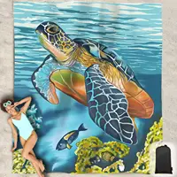 Beach Blankets Waterproof Sandproof Oversized Sand Free Beach Mat Washable Portable Mesh Bag for Travel and Outdoor Camping 1
