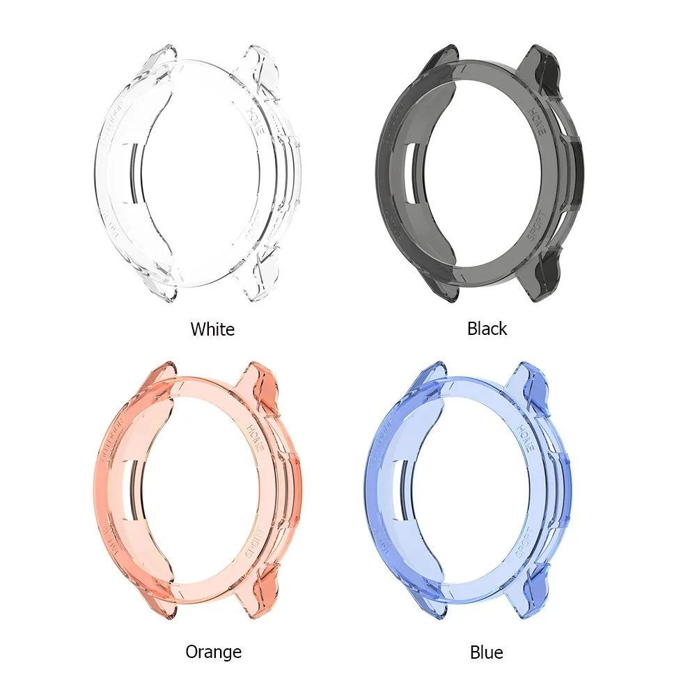 Transparent Soft Protective Watch Case Cover Film Bumper Shell