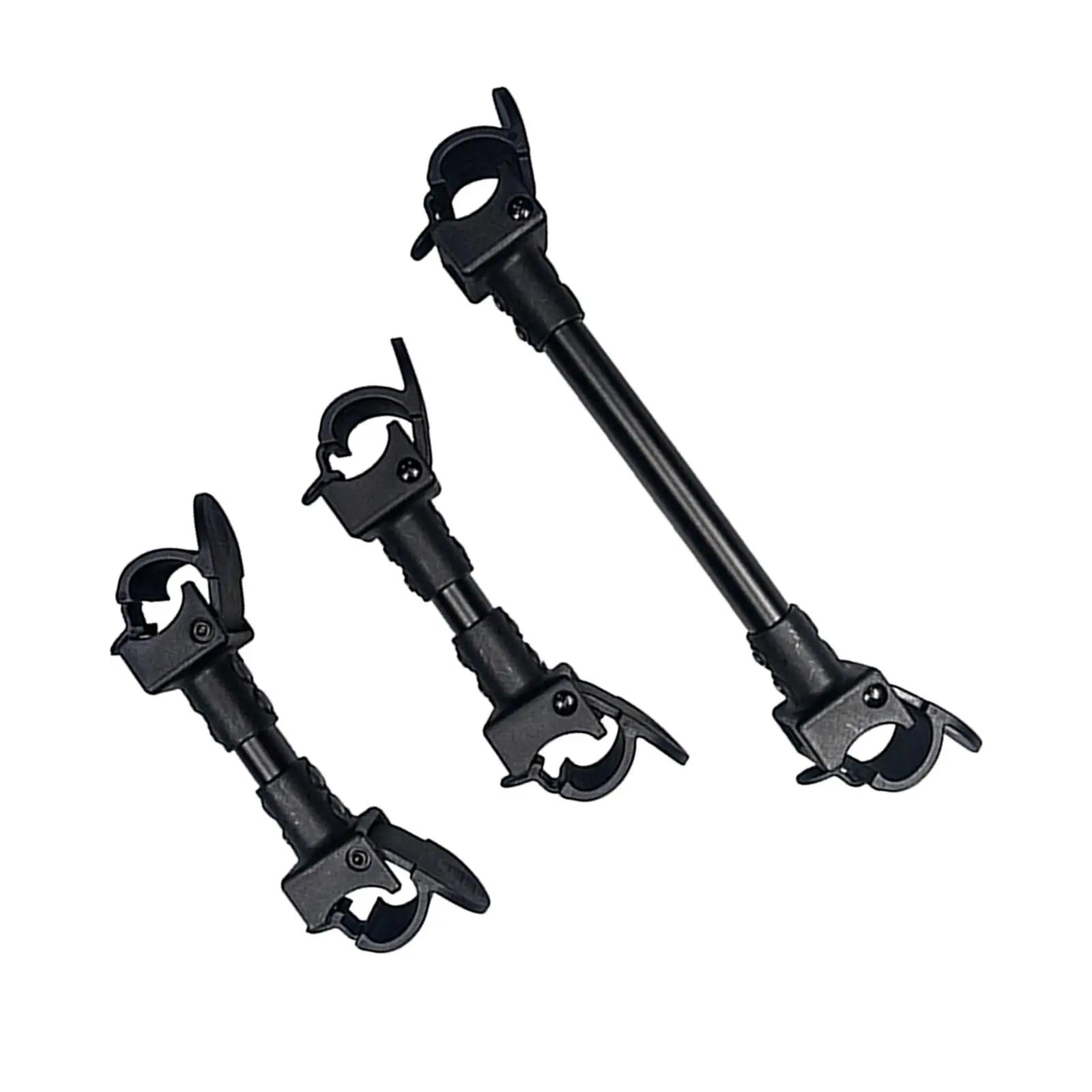 3x Twin Stroller Connector Portable Black Attachment Double Umbrella Side by Side Safety Secure Strap Durable for Babyzen Cart