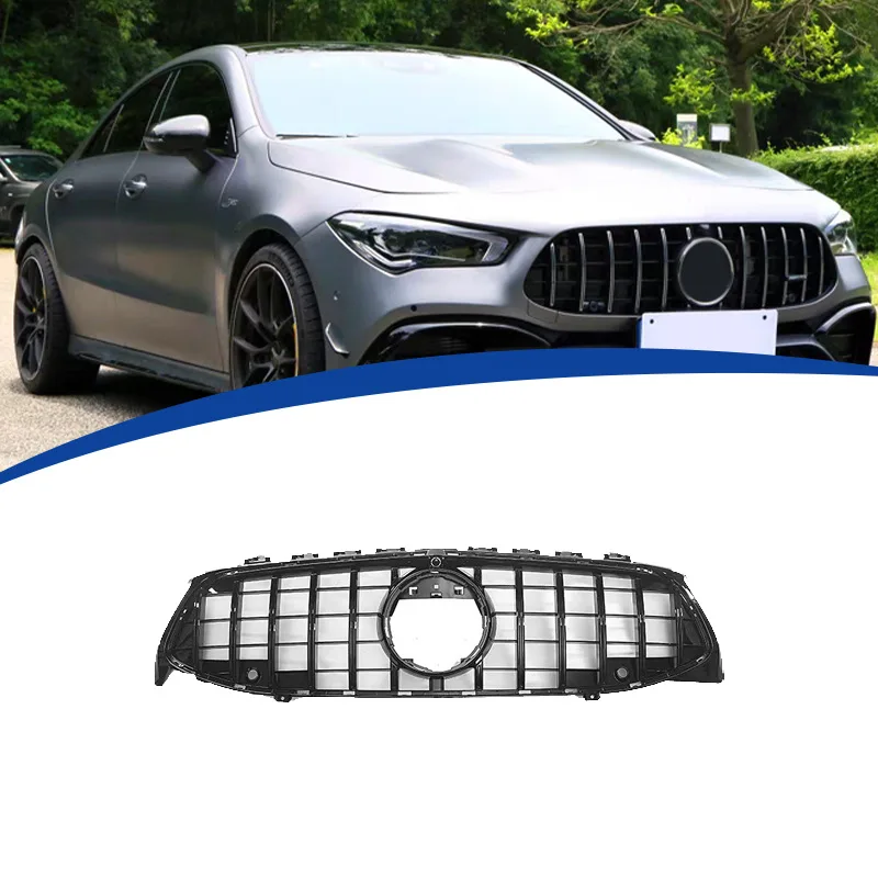 

For Replacing The Original Car Of The 2020 2023 Cla W118 Modified Gt Vertical Bar Grille