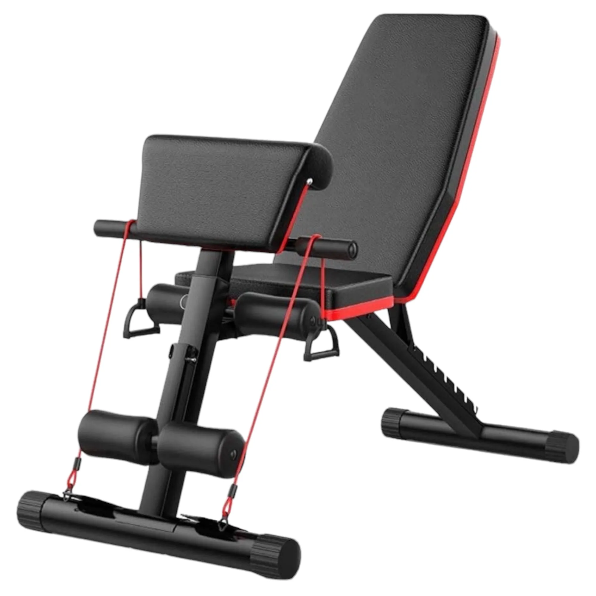 Banco plegable con mancuernas, banco de pesas multifuncional para culturismo, para entrenamiento completo, máquina de Fitness, gimnasio en casa