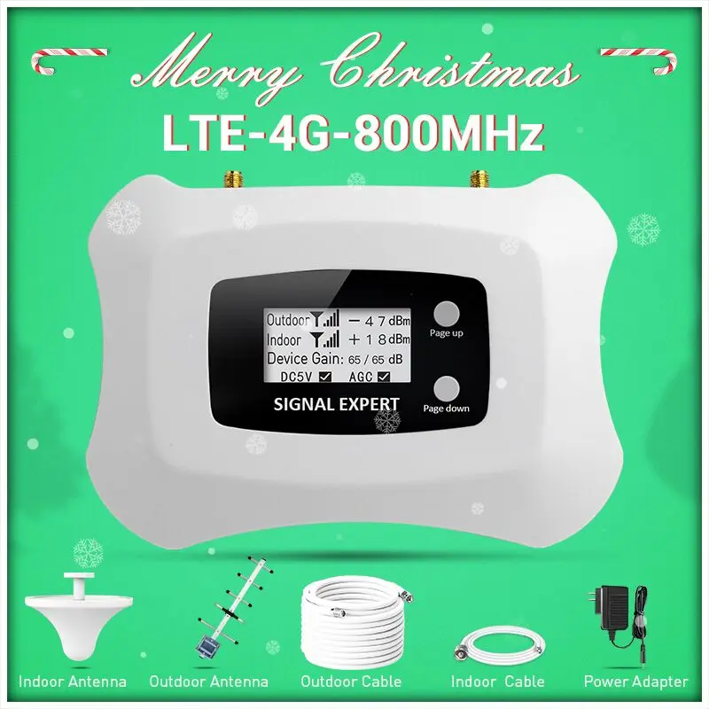 4G Lte 800Mhz Amplificatore Di Segnale Cellulare Mts Beeline Vodafone Band20 4G Ripetitore Di Segnale Mobile Ripetitore Di Segnale 4G Per Area Ru