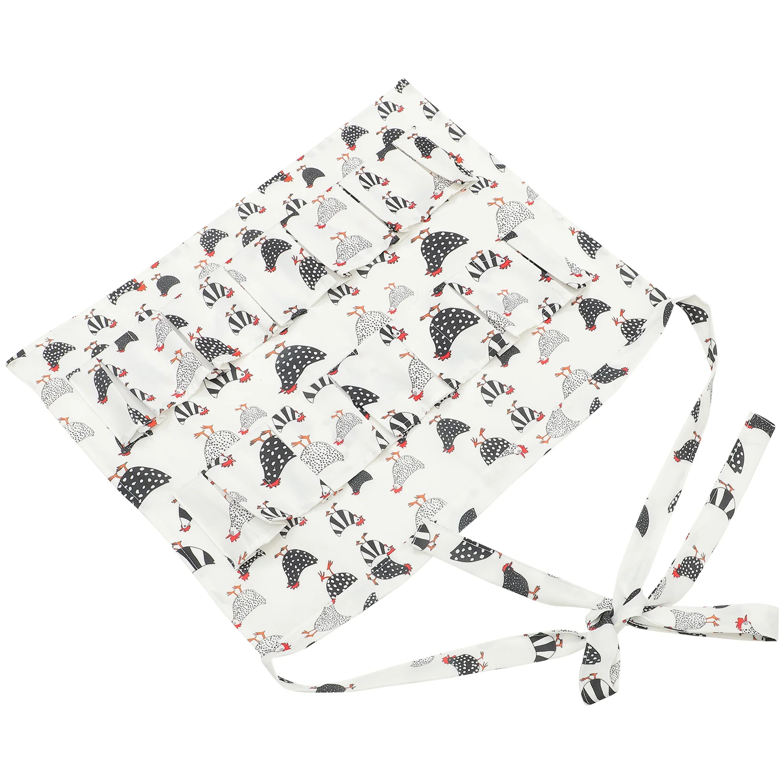 

Egg Collecting Apron Household Farm Cloth Aprons Pocket Hen Gathering Tray Chicken